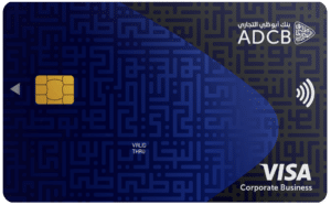 ADCB | Overview terms and conditions Overview How to Apply terms and conditions How to Apply Apply Online Call Us Visit a Branch Overview ADCB Visa Platinum Business Credit Card is specially designed for corporates to ease performing all E-payments and offering a wide range of benefits for your company employees with more purchasing power while keeping